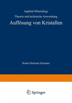 Auflösung von Kristallen