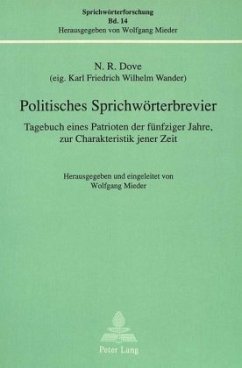 Politisches Sprichwörterbrevier - Mieder, Wolfgang