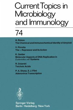 Current Topics in Microbiology and Immunology / Ergebnisse der Mikrobiologie und Immunitätsforschung: Volume 74 (Current Topics in Microbiology and Immunology (74), Band 74)