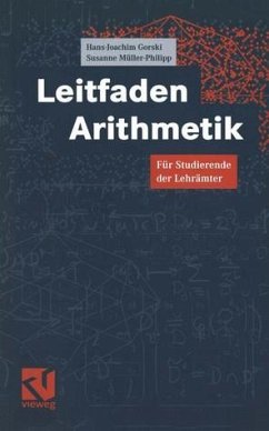 Leitfaden Arithmetik: Für Studierende der Lehrämter