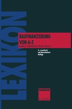 Lexikon Baufinanzierung von A bis Z - Gerhards, Harald;Keller, Helmut