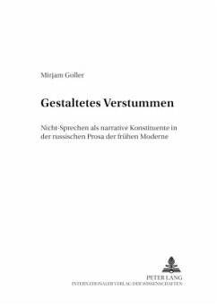 Gestaltetes Verstummen - Goller, Mirjam