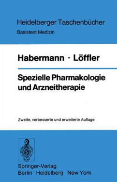 Spezielle Pharmakologie und Arzneitherapie (Heidelberger Taschenbücher)