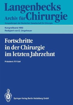 Fortschritte in der Chirurgie im letzten Jahrzehnt