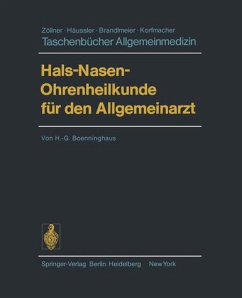 Hals-Nasen-Ohrenheilkunde für den Allgemeinarzt - Boenninghaus, Hans-Georg