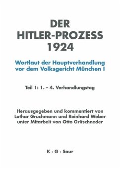 HITLER-PROZEß 1924 TL.1