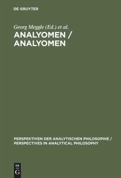 Analyomen / Analyomen - Meggle, Georg / Wessels, Ulla (eds.)