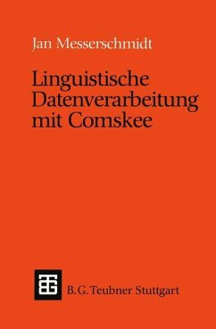 Linguistische Datenverarbeitung mit Comskee - Messerschmidt, Jan