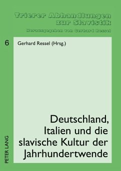 Cover Deutschland, Italien und die slavische Kultur der Jahrhundertwende