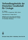 Verhandlungsbericht der Deutschen Gesellschaft für Urologie