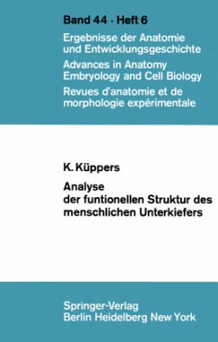 Analyse der funktionellen Struktur des menschlichen Unterkiefers - Küppers, K.