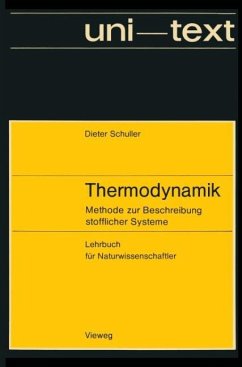 Thermodynamik - Schuller, Dieter