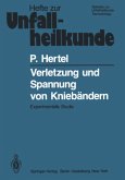 Verletzung und Spannung von Kniebändern