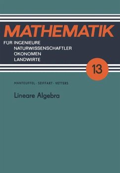 Lineare Algebra - Seiffart, Egon;Vetters, Klaus