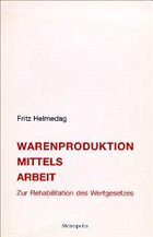 Cover Warenproduktion mittels Arbeit