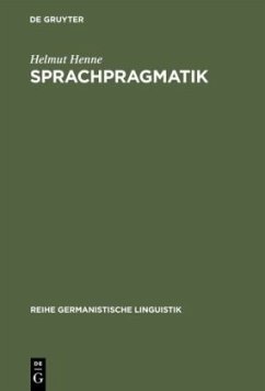 Sprachpragmatik - Henne, Helmut