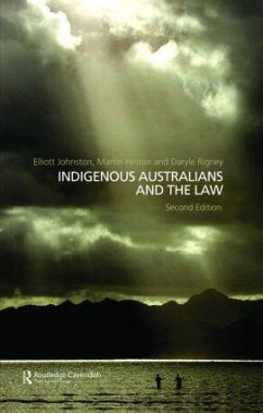 Indigenous Australians and the Law - Hinton, Martin / Johnston, Elliott / Rigney, Daryle (eds.)