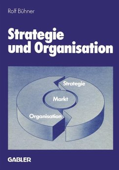 Strategie und Organisation - Bühner, Rolf