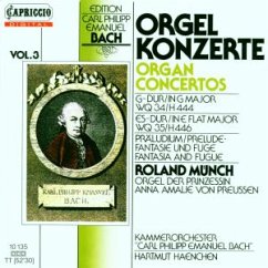 Orgelkonz.Wq 34+35/Fuge/Sonate - Münch,R./Haenchen,H./Kcpeb
