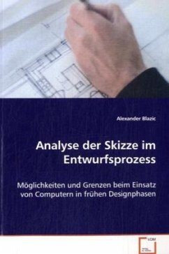 Cover Analyse der Skizze im Entwurfsprozess