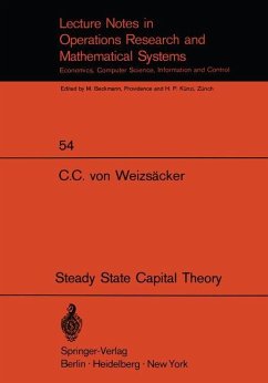 Steady State Capital Theory - Weizsäcker, C.C. v.