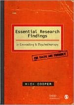 Essential Research Findings in Counselling and Psychotherapy - Cooper, Mick