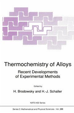 Thermochemistry of Alloys - Brodowsky, H. (ed.) / Schaller, H.-J.