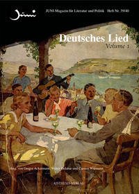 Deutsches Lied - Ackermann, Gregor, Walter Delabar und Carsten Würmann