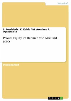Private Equity im Rahmen von MBI und MBO - Posdziech, S.;Ogrzewalla, F.;Areslan, M.
