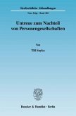 Untreue zum Nachteil von Personengesellschaften.