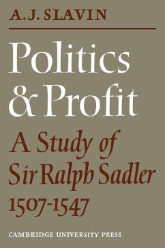 Politics and Profit - Slavin, Arthur Joseph