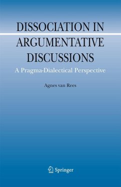 Dissociation in Argumentative Discussions - van Rees, Agnes