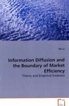 Information Diffusion and the Boundary of Market Efficiency - Lu, Hai