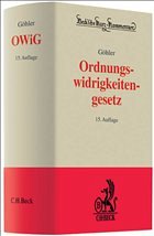 Ordnungswidrigkeitengesetz - Seitz, Helmut / Gürtler, Franz