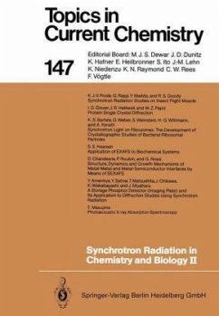 Synchrotron Radiation in Chemistry and Biology II Cover Synchrotron Radiation in Chemistry and Biology II