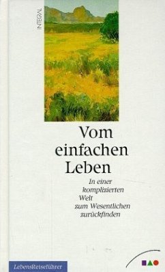 Cover Vom einfachen Leben