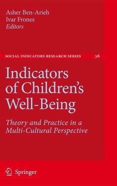 Indicators of Children's Well-Being - Ben-Arieh, Asher / Frones, Ivar (ed.)