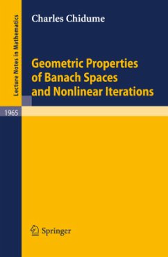 Geometric Properties of Banach Spaces and Nonlinear Iterations - Chidume, Charles