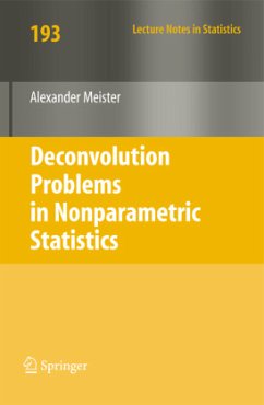 Deconvolution Problems in Nonparametric Statistics - Meister, Alexander