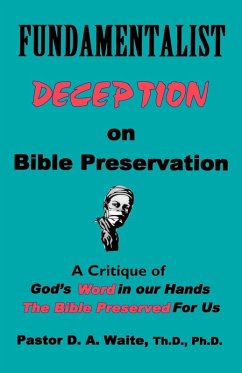 Cover Fundamentalist Deception on Bible Preservation