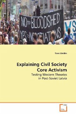 Explaining Civil Society Core Activism - Lindén, Tove