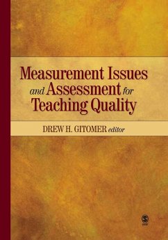 Measurement Issues and Assessment for Teaching Quality - Gitomer, Drew H.