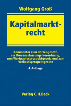 Kapitalmarktrecht - Groß, Wolfgang
