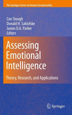 Assessing Emotional Intelligence - Stough, Con / Saklofske, Donald H. / Parker, James D.A. (ed.)