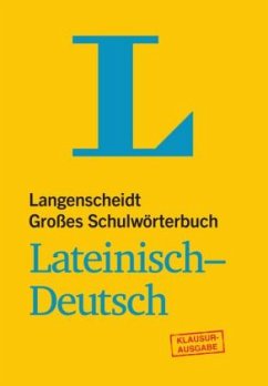 Langenscheidt Großes Schulwörterbuch Lateinisch, Klausurausgabe