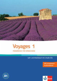 Lehr- und Arbeitsbuch, m. 2 Audio-CDs / Voyages - Französisch für Erwachsene 1
