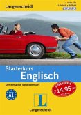 Langenscheidt Starterkurs Englisch, Lehrbuch, CD-Textbuch u. 4 Audio-CDs