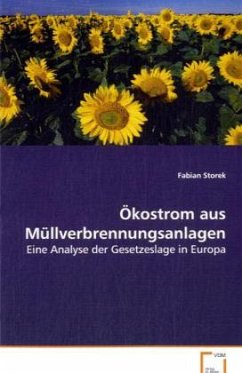 Cover Ökostrom aus Müllverbrennungsanlagen