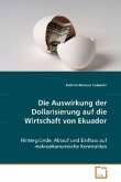 Die Auswirkung der Dollarisierung auf die Wirtschaftvon Ekuador