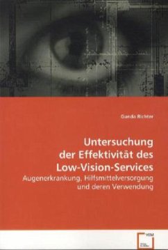 Cover Untersuchung der Effektivität des Low-Vision-Services
